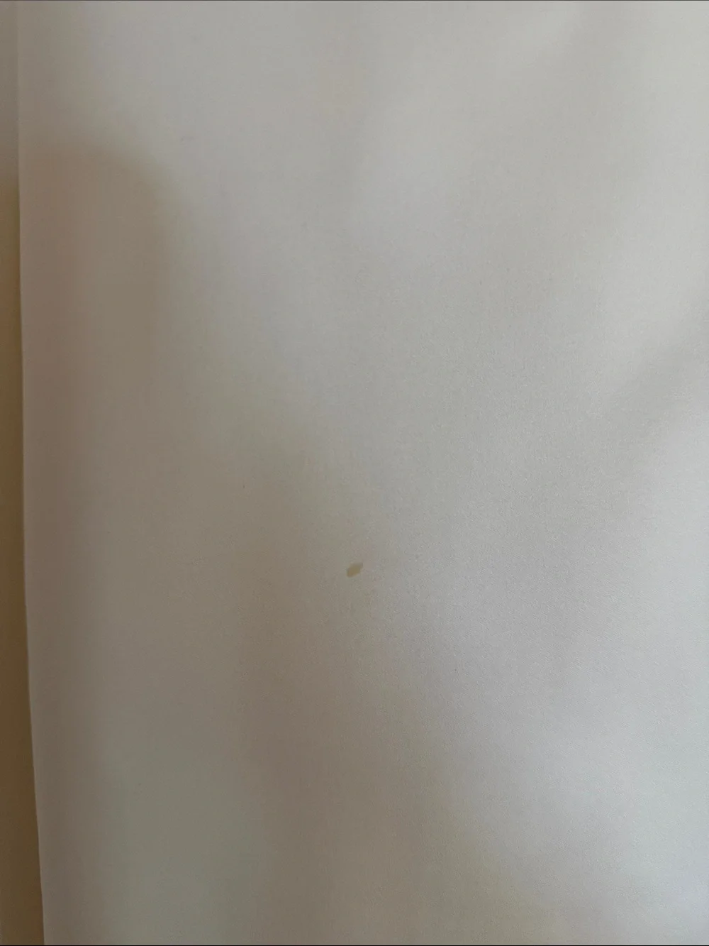 David's Bridal Ivory Girls' Satin Floral Waist Dress - Picture 6 of 6
